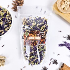 Fleur de pois papillon séchée 100 g arôme naturel de tisane rituel bio