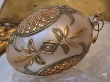 vintage mercury glass christmas ornament pineapple motif exquisite condition t13