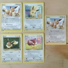 Eevee LP 5 card lot 63 38 51 55 vintage EX Sandstorm Neo Team Rocket pokemon tcg