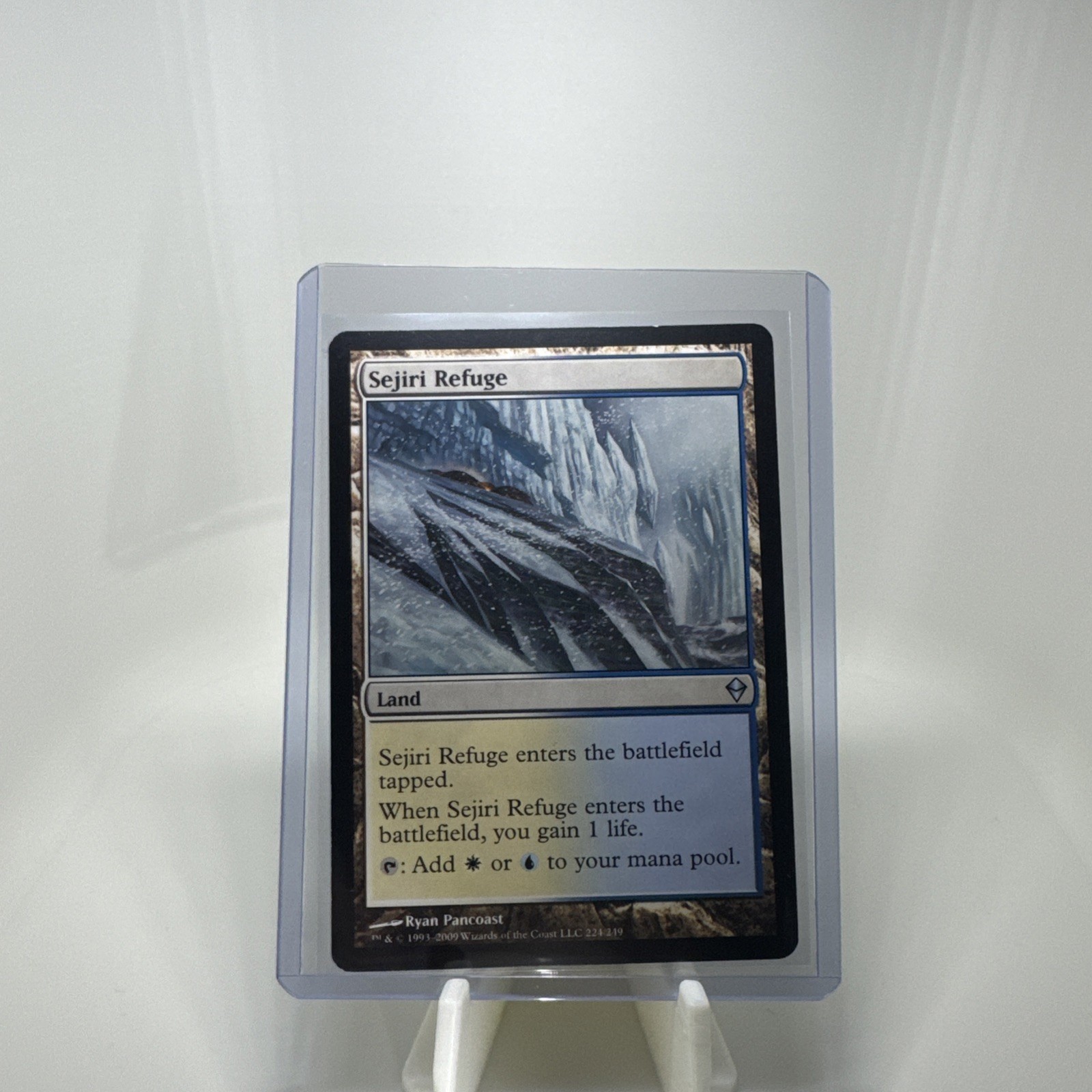 Magic the Gathering Sejiri Refuge Zendikar MTG Free Shipping!