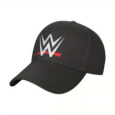 WWE Logo Baseball Cap – Adjustable Strapback Cap