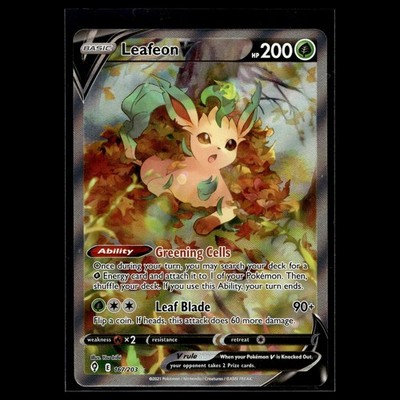 Leafeon V RR 167/203 Evolving Skies 2021 Englisch (Near Mint)