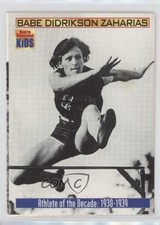 2000 for Kids Series 2 Athletes of the Decade Babe Didrikson Zaharias #865 7ti