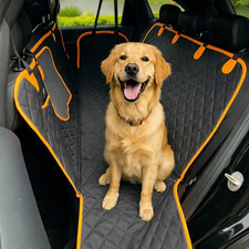 Dog Car Seat Cover for Back Seat   Waterproof  Scratch Resistant   New