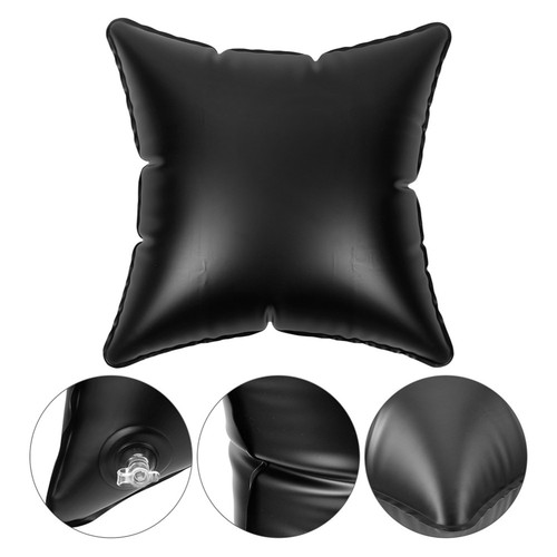 Coussin Gonflable 2 Pièces – Oreiller De Voyage/plage, PVC, 24×34.5 Cm, Pour Camping Et Bureau