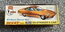 Dinky Toys 352 Ed Straker’s Car in Original Box and With Instructions - Rare