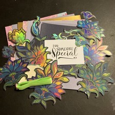 Craftroom Clearout/Mini Card Kit Bundle/ Junk Journal /Modern Flower