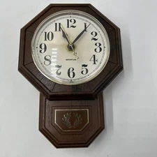 MCM 70’s Vintage Spartus Wall Clock | With Sweeping Second Hand | Works