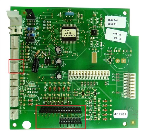Steuerplatine Steuerung Elektronik SAECO Royal Cappuccino SUP016R mit 2 Pumpen