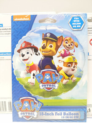 Paw Patrol folie ballonnen set Chase | Set van 5 ballonnen Paw Patrol folie ballonnen set Chase | Set van 5 ballonnen