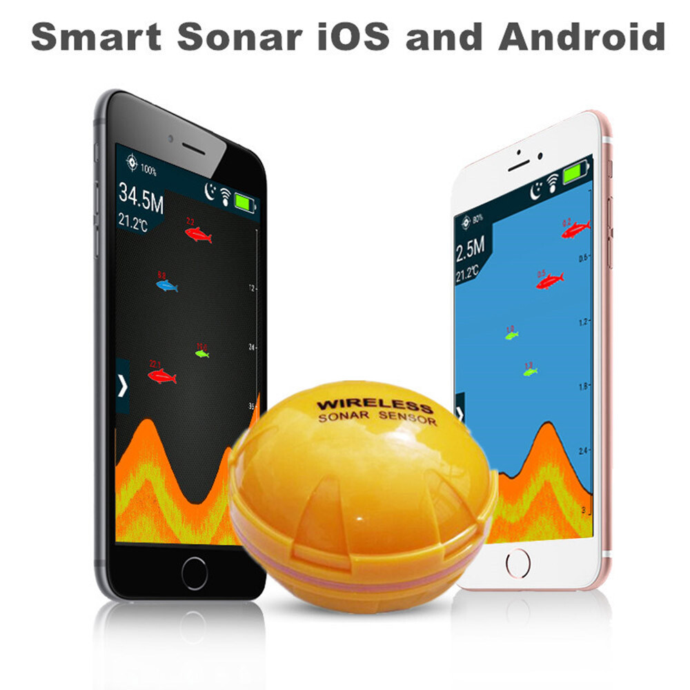 Wireless Smart Sonar Fish Finder Bluetooth IOS Android Phone