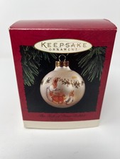 Hallmark The Tale of Peter Rabbit Christmas Ornament 1994 for sale ...