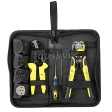 PARON 4 In 1 Wire Crimper Tool Set Ratchet Terminals Crimping Pliers JX-D4301 ts