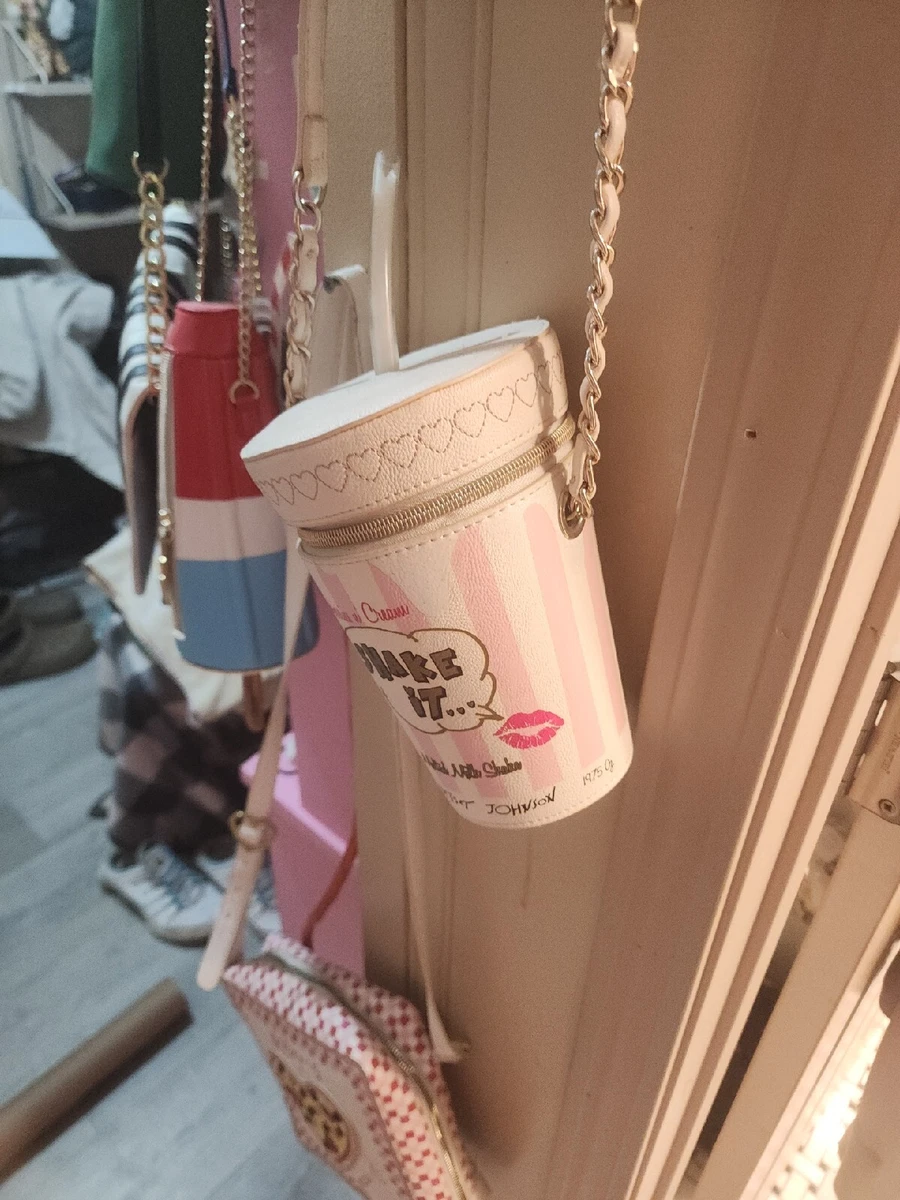 Betsey Johnson Shake It Malted Milk Shake Purse eBay
