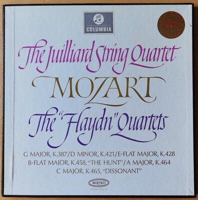 Juilliard String Quartet Mozart Haydn Quartets Columbia SAX 2470-2 UK ED1 EX