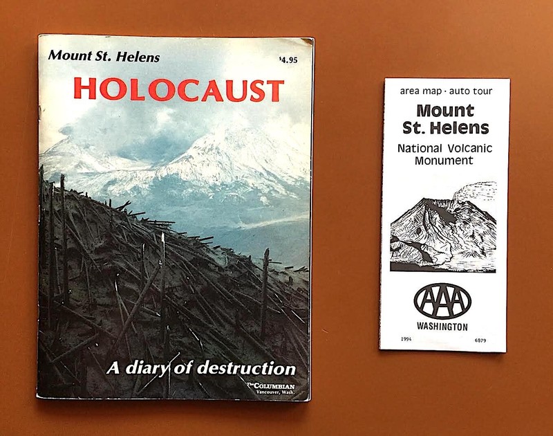 Pictorial History, Map/Guide for Mt. St. Helens Volcano / Deadliest Eruption in