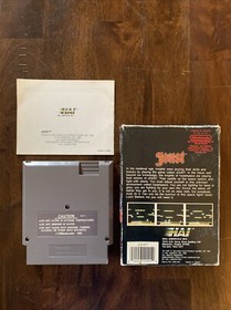 Joust Nintendo Entertainment System CIB Box Game Manual Styrofoam Dust Cover NES