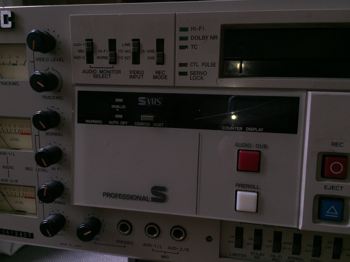 MAGNÉTOSCOPE S-VHS JVC BR-S600E EUR 150,00 - FR