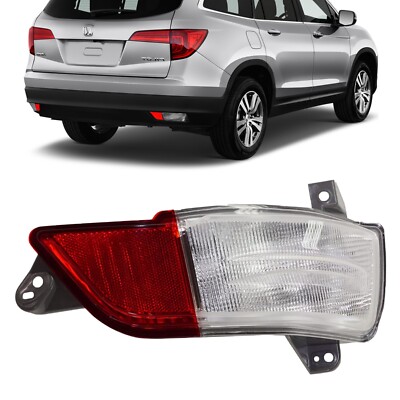 For 2016 2017 2018 Honda Pilot Tail Light Assembly Inner w/ Bulbs