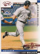 Larry Walker 2003 Leaf 
