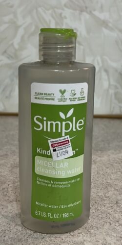Simple Kind to Skin Micellar Cleansing Water, 6.7 fl oz NEW
