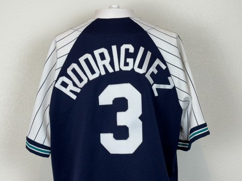 Vintage Majestic Seattle Mariners Alex Rodriguez #3 Jersey Size XL Made In USA - Picture 11 of 20