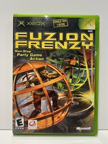 Fuzion Frenzy (Original Xbox) Black Label CIB