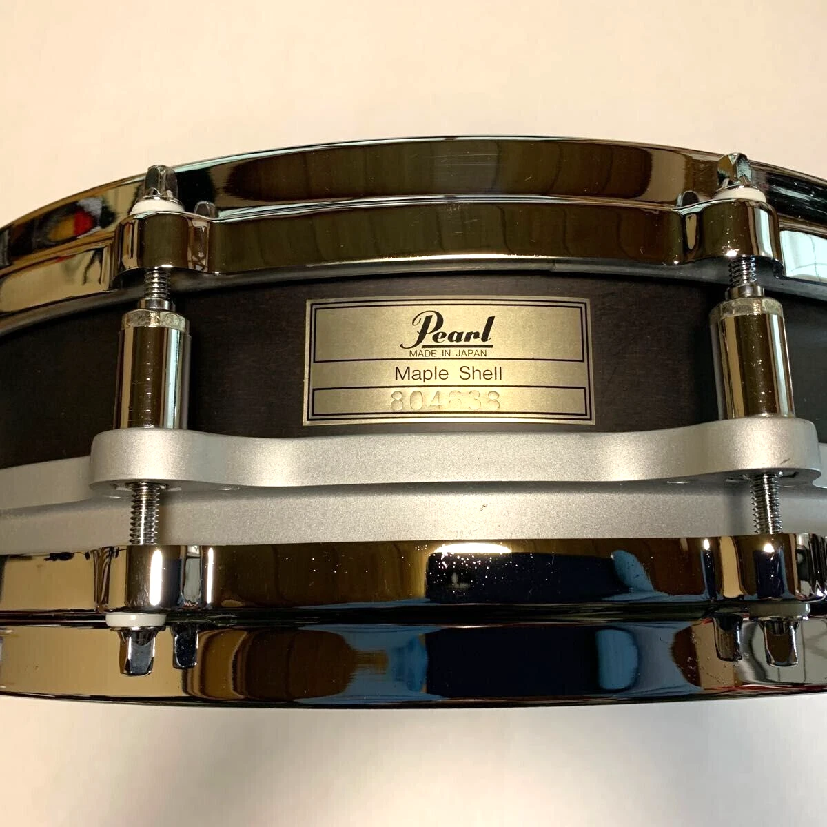 PEARL Free Floating Maple Shell Piccolo Snare Drum Dark Brown 14