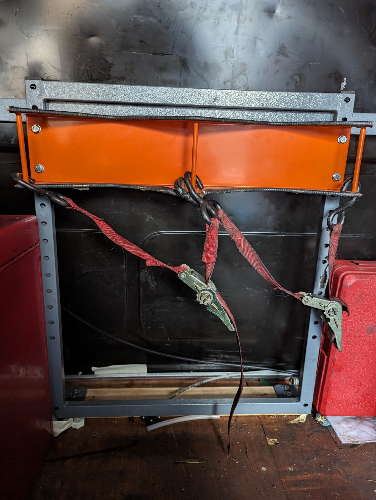 VW T5/6 metal van racking shelving eBay