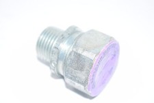 NEW Appleton CG-3750S Cord Grip, Liquidtight, Steel, 0.375''-0.500'', Purple, 1/