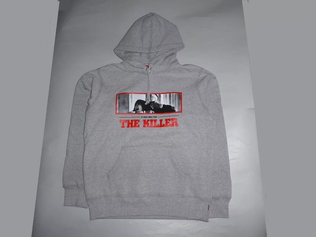 19381 supreme The Killer Hooded Sweatshirt gray M