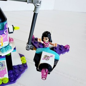 Lego Friends 41128 Amusement Park Space Ride Olivia  (No Manual or Box) As Is 😊