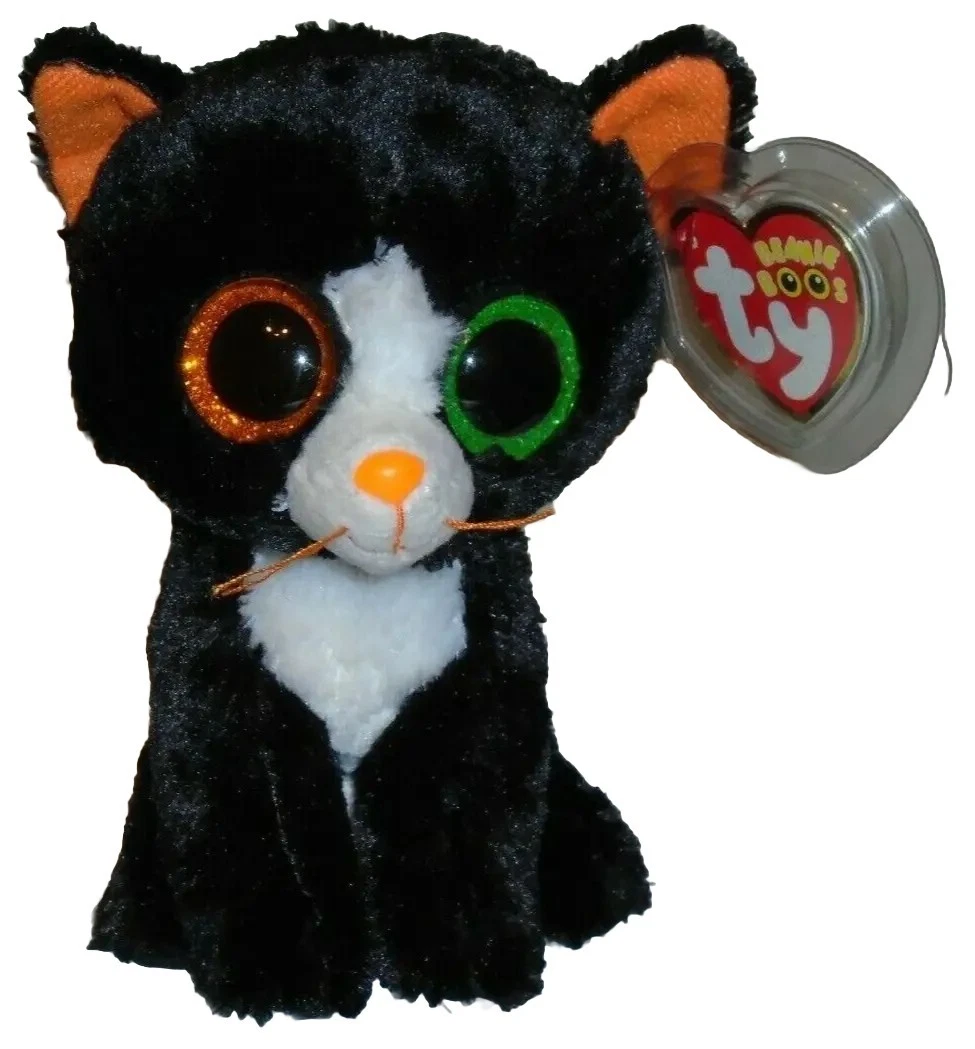 Ty Beanie Boos FRIGHTS the Cat 6 inch MINT with MINT TAGS