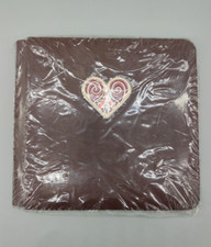 Creative Memories 7x7 Cherish Heart Brown Flex Hinge Album Scrapbook