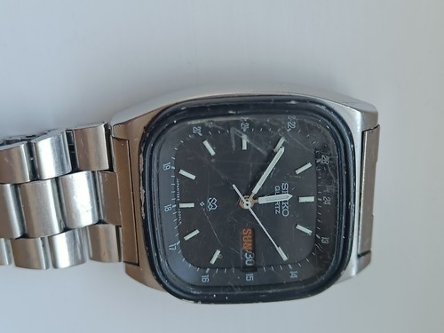 Seiko SQ Quartz vintage watch 7546-5090 black dial with original strap. - Picture 5 of 7