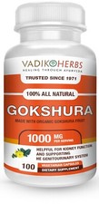 Vadik Herbs  Gokshura Tribulus terrestris  100 vegicaps  Premium quality