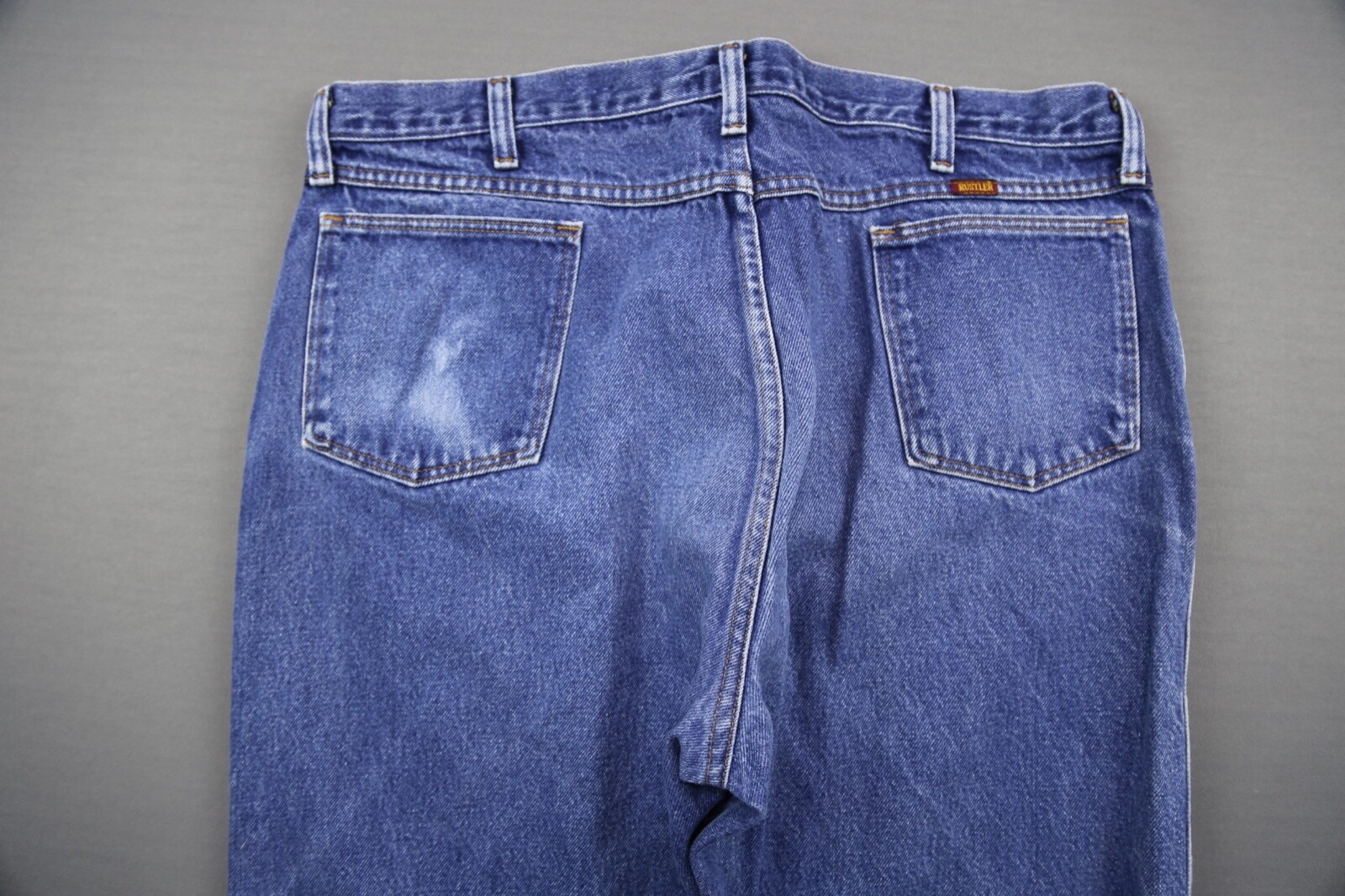 Vintage Men's 1980's Rustler Jeans Made In USA Relaxe… Gem