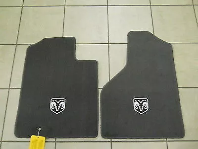 DODGE Ram Premium SLATE GRAY Carpeted Floor Mats NEW OEM MOPAR eBay