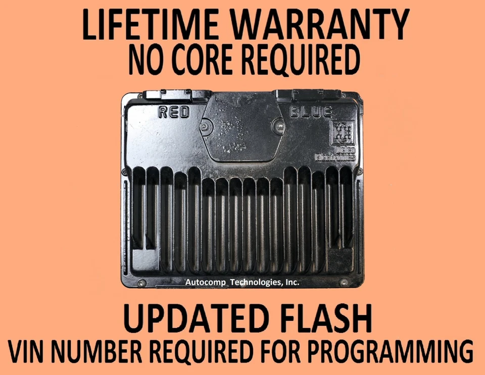 GMC K3500 2000 7,4 L motor ordenador 16263494 VIN programado ECM PCM Foto 2 de 2