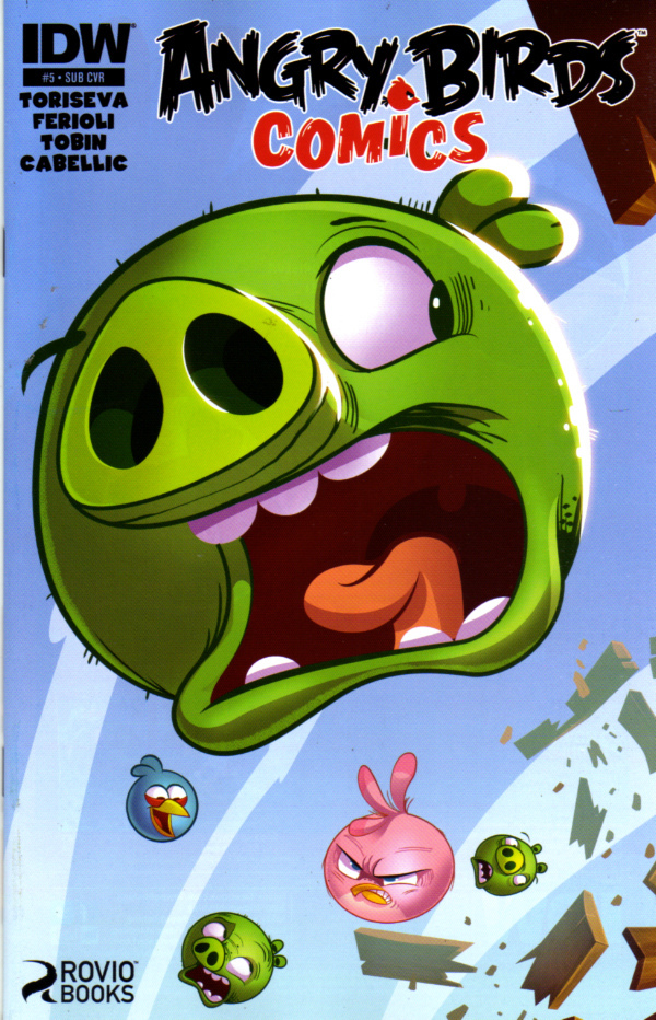 ANGRY BIRDS #5 Subscription VARIANT COVER