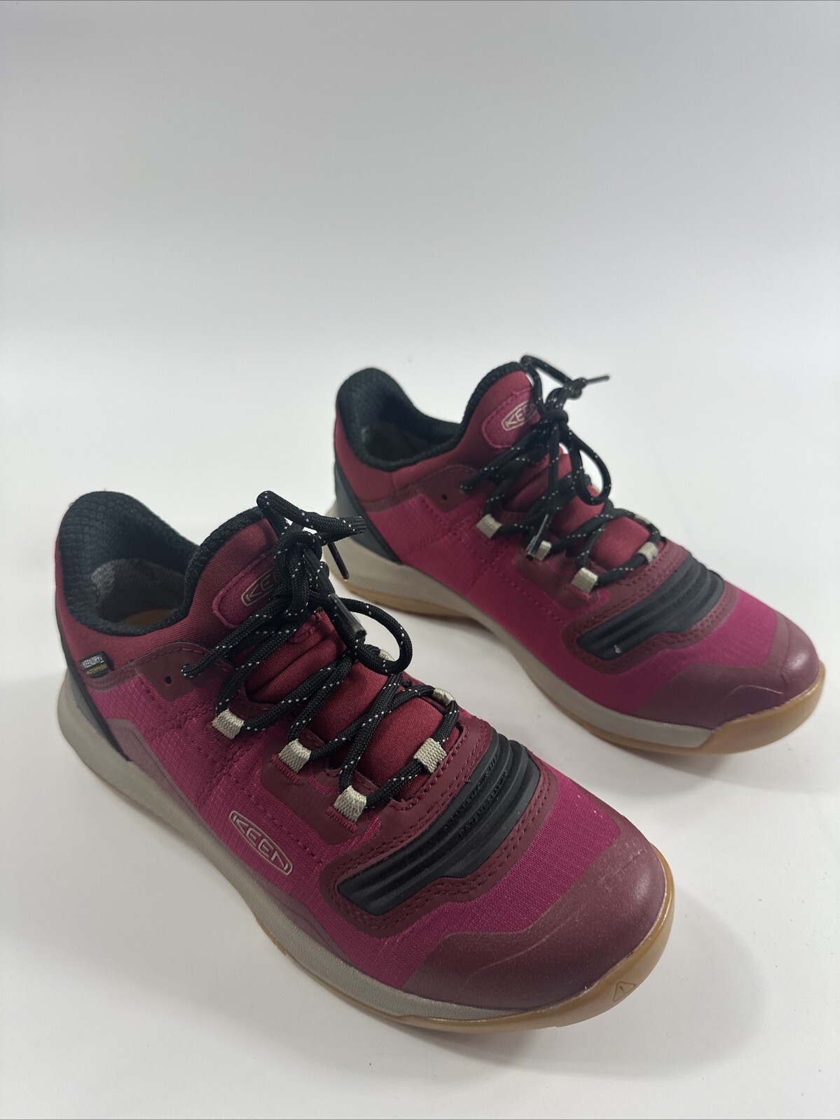 KEEN Tempo Flex Low WP escursionismo trail running donna taglia US 6 5 Jam Plaza Taupe