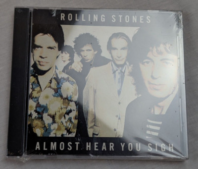 Rolling Stones CD Single Almost Hear You Sigh 1989 Promo CD SEALED