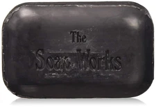 Natural Black Coal Tar Bar Soap  (6 Pack)