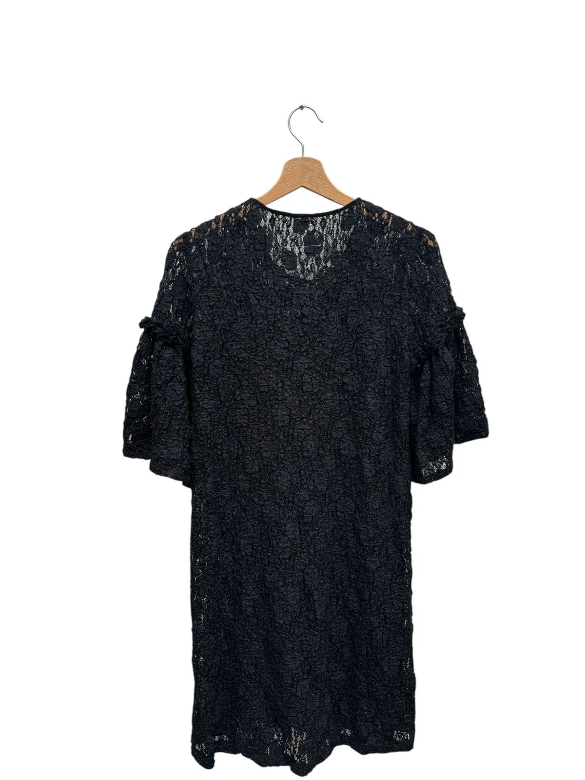 MAISON MARGIELA Abito Maison Martin Margiela nero con lacci taglia XS extra small