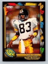 Louis Lipps 1991 Wild Card #50 Pittsburgh Steelers Football Card