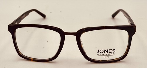 Jones New York Mens Ophthalmic Tortoise Plastic Square Eyewear Frame J529 53mm - Picture 4 of 13