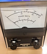 Siltronix PM-15, Power watts meter 5 - 50 - 500 and 1500 Watts