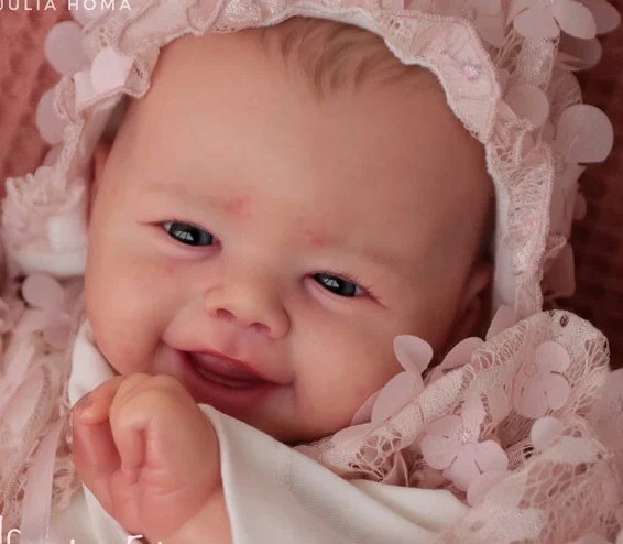 21'' Emmy Smile Reborn Doll Kit - Lifelike, Soft Touch Unfinished