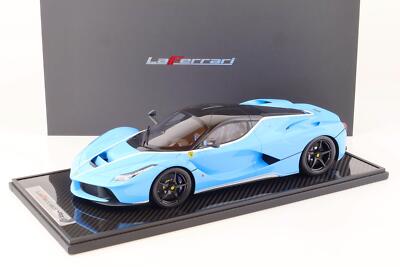 1:12 BBR Ferrari LaFerrari Tailor Made baby blue/ Gloss black roof - Limited 40 