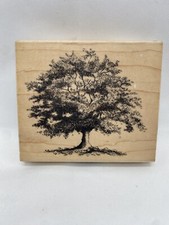 Inkadinkado Tree Large Wood Rubber Stamp 60-00303
